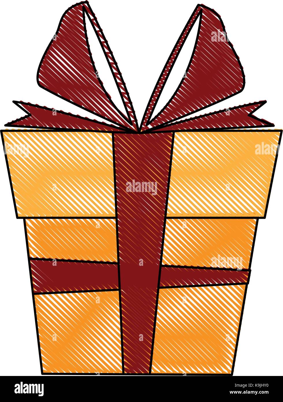 Gift box isolated Stock Vector Image & Art - Alamy