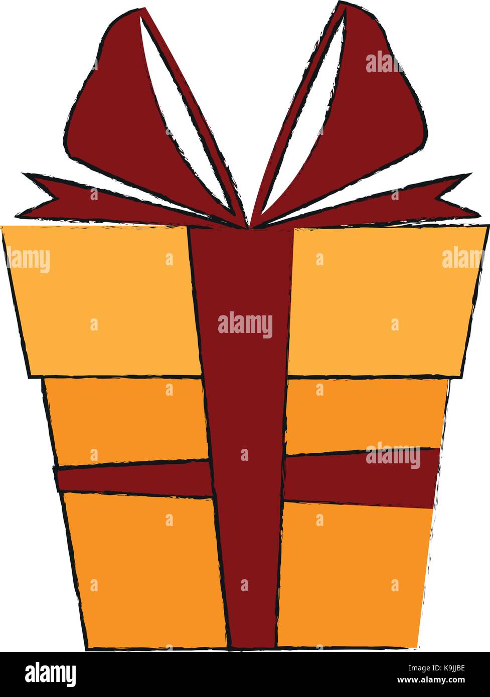Gift box isolated Stock Vector Image & Art - Alamy