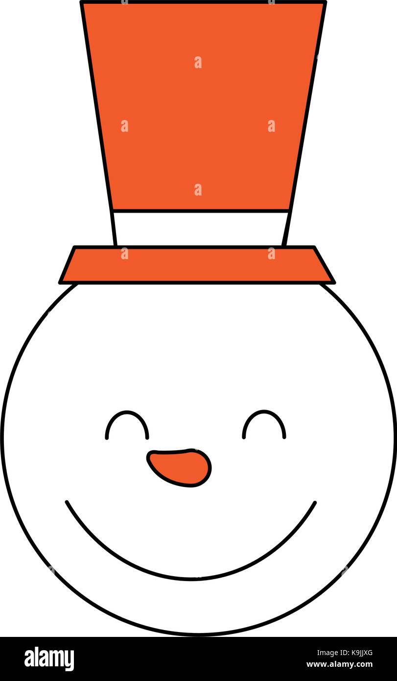 snowman christmas related icon image Stock Vector Image & Art - Alamy