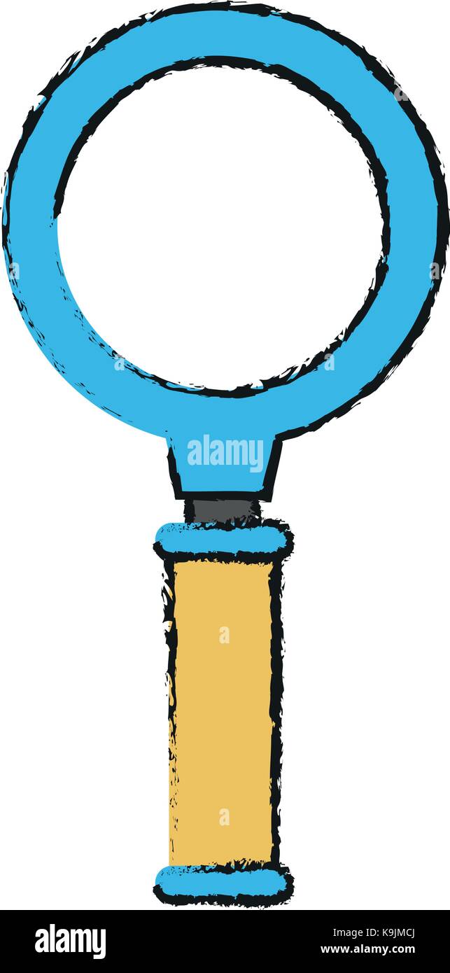 Magnifying glass symbol Stock Vector Image & Art Alamy