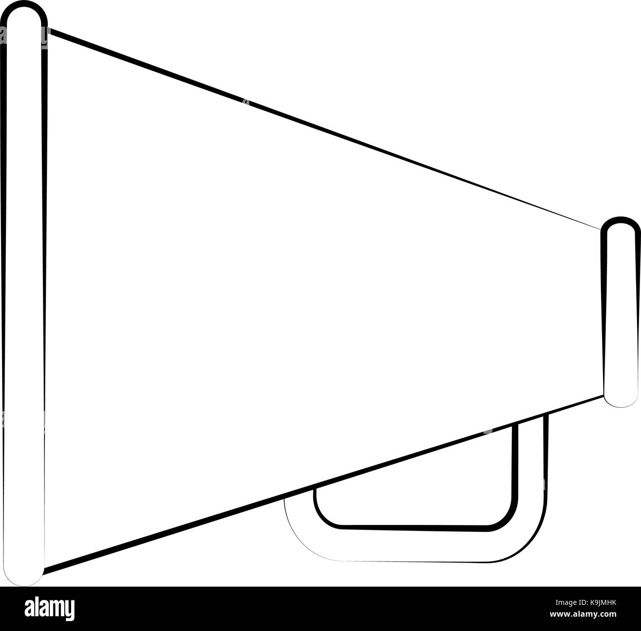 Old bullhorn symbol Stock Vector Image & Art Alamy