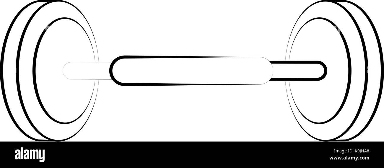 Iron gym weights Stock Vector Image & Art Alamy