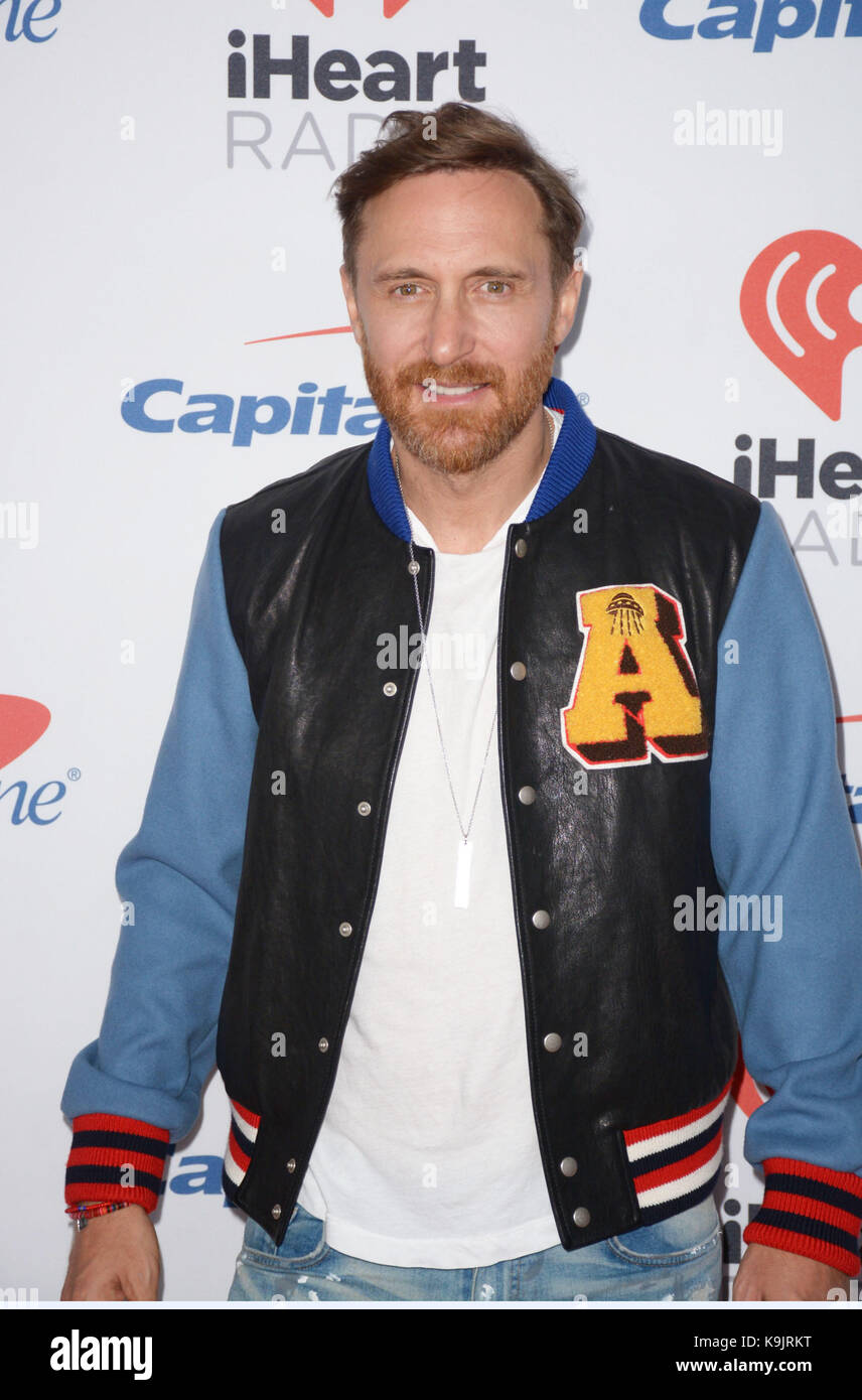Las Vegas, Nevada, USA. 22nd Sep, 2017. DJ David Guetta attends the ...