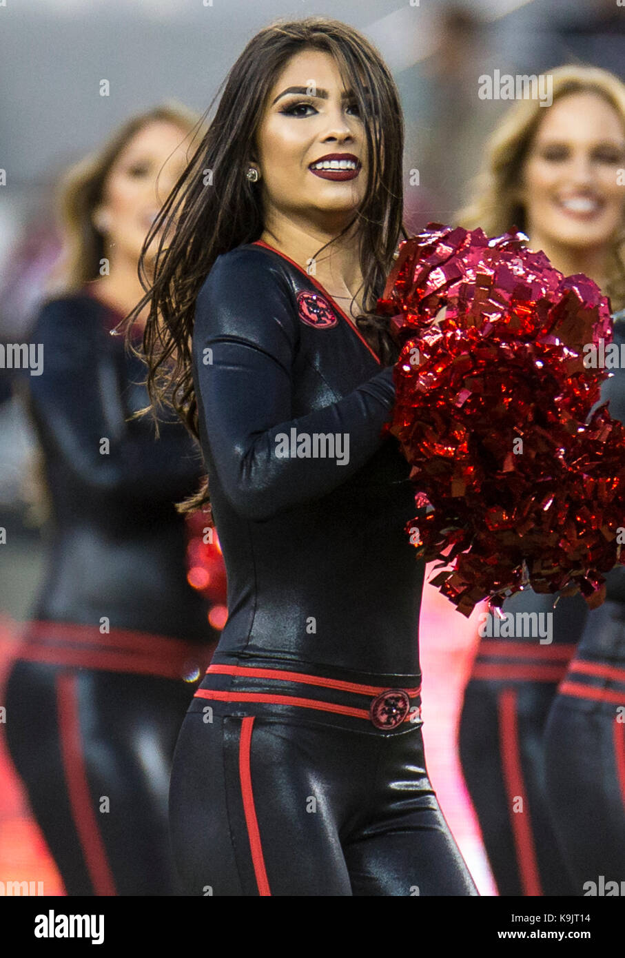 Santa Clara USAA CA. 21st Sep, 2017. 49ers cheerleaders during the NFL ...