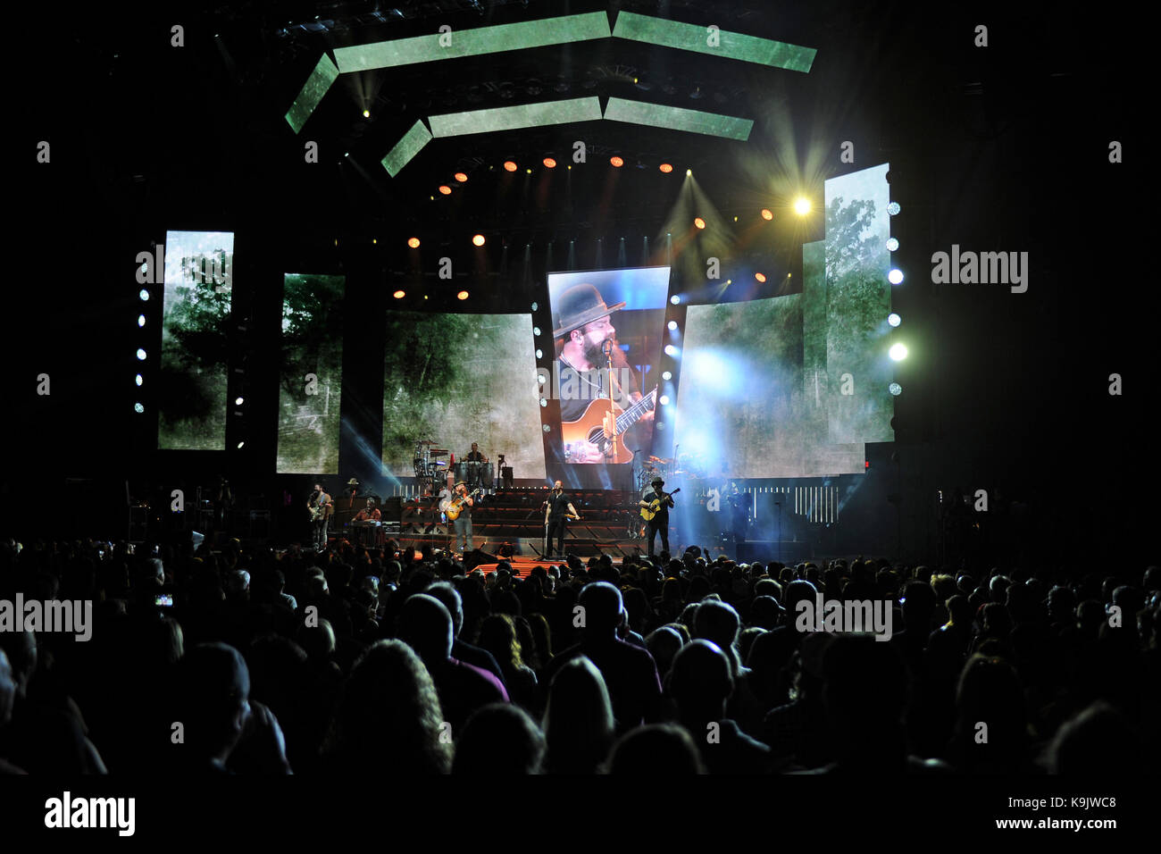 West Palm Beach, Florida, USA. 22nd Sep, 2017. Zac Brown Band performs