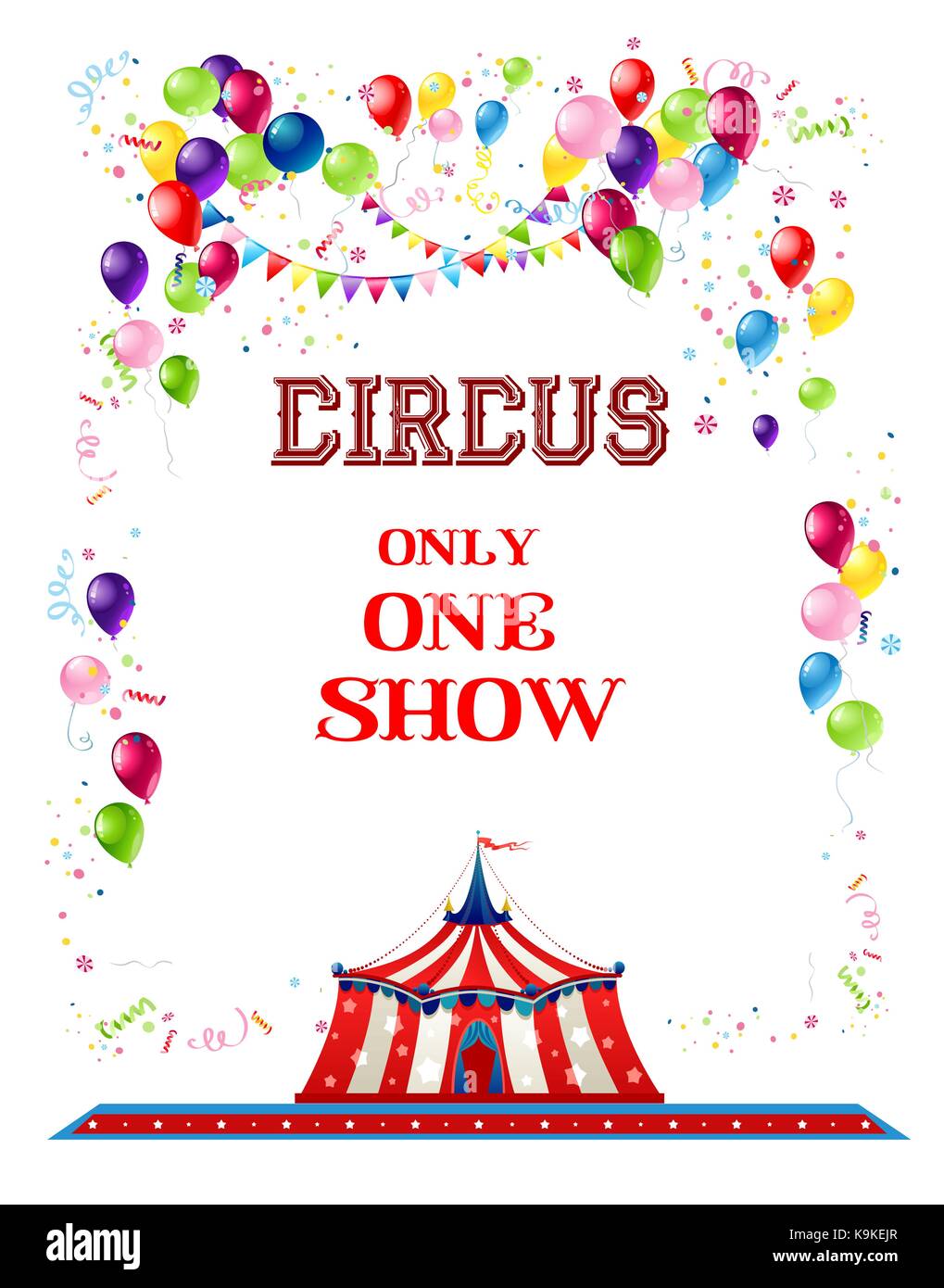 Circus holiday banner Stock Vector Image & Art - Alamy