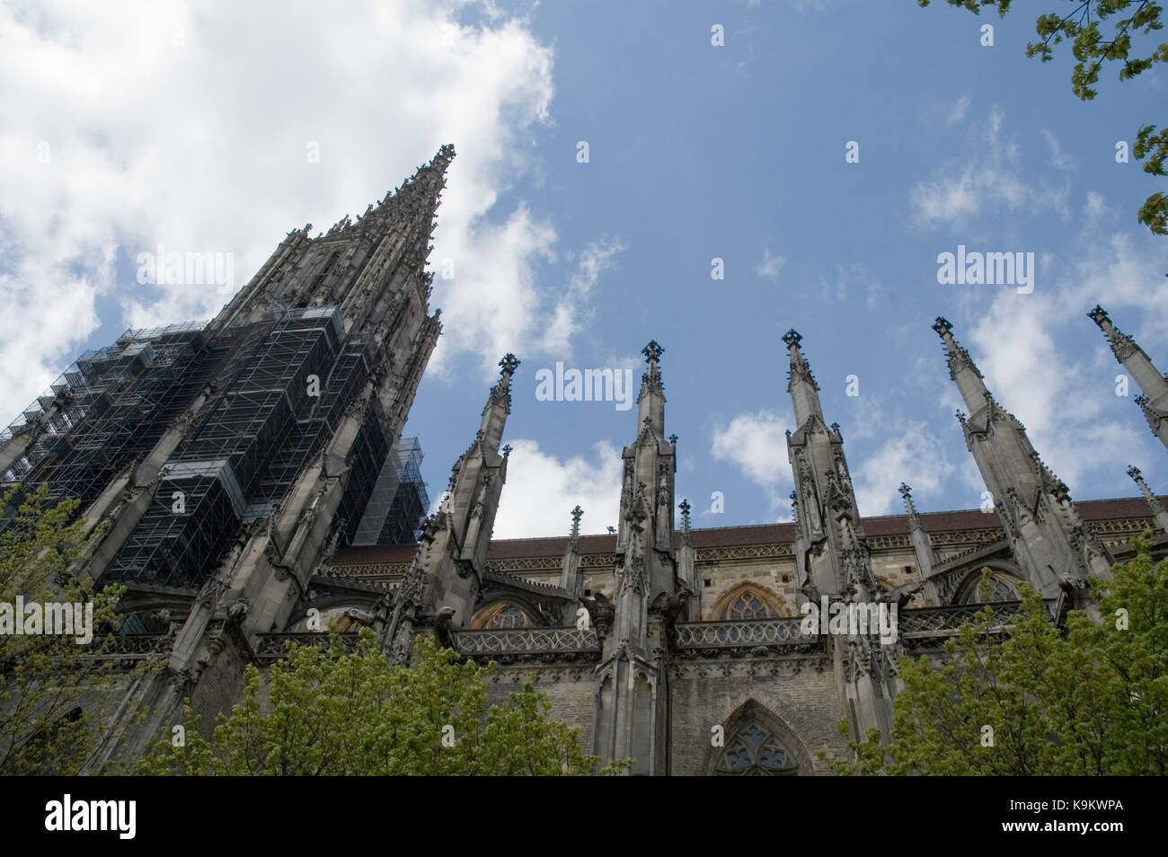 Ulm, Minster, gothic church Stock Photo