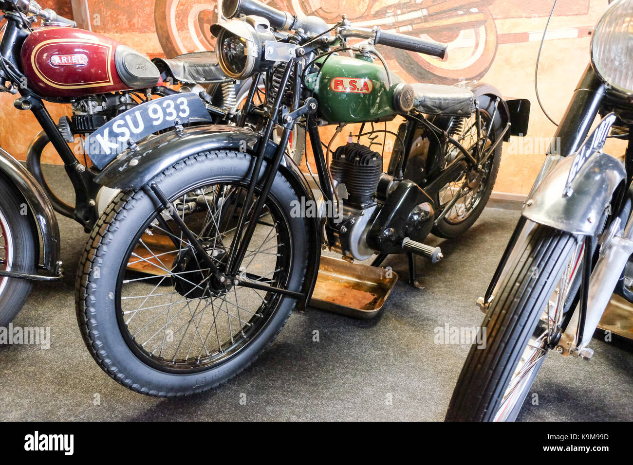 vintage british motorcycle