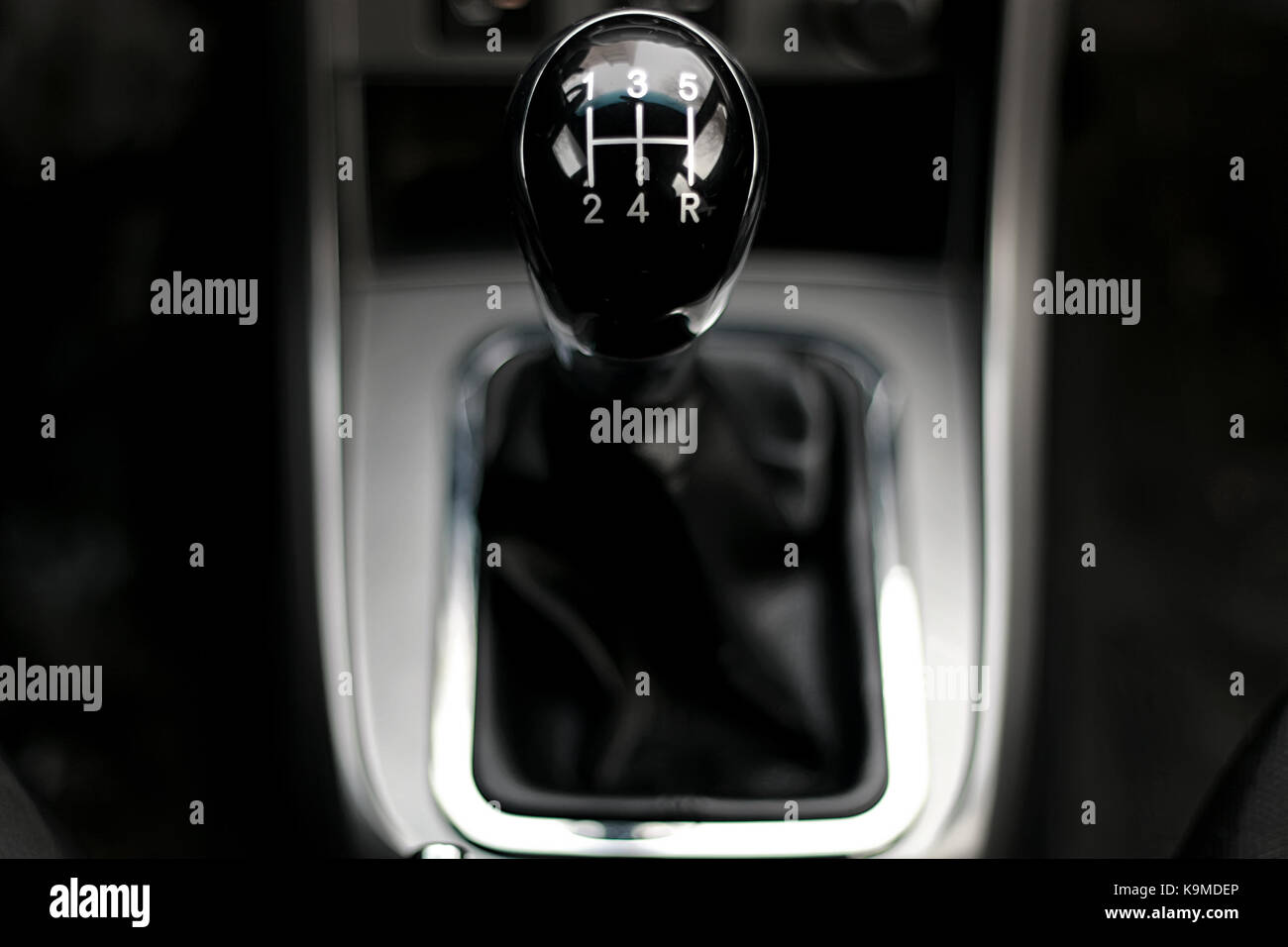 manual gearbox in the car Stock Photo Alamy