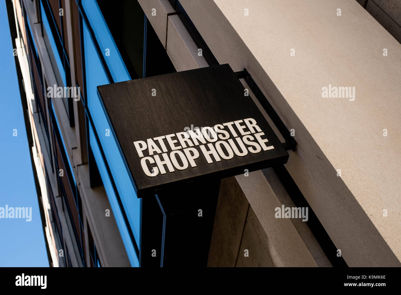 The venue for Channel 4s' First Dates Programme Paterenoster Chop House Restaurant in the City of London Stock Photo