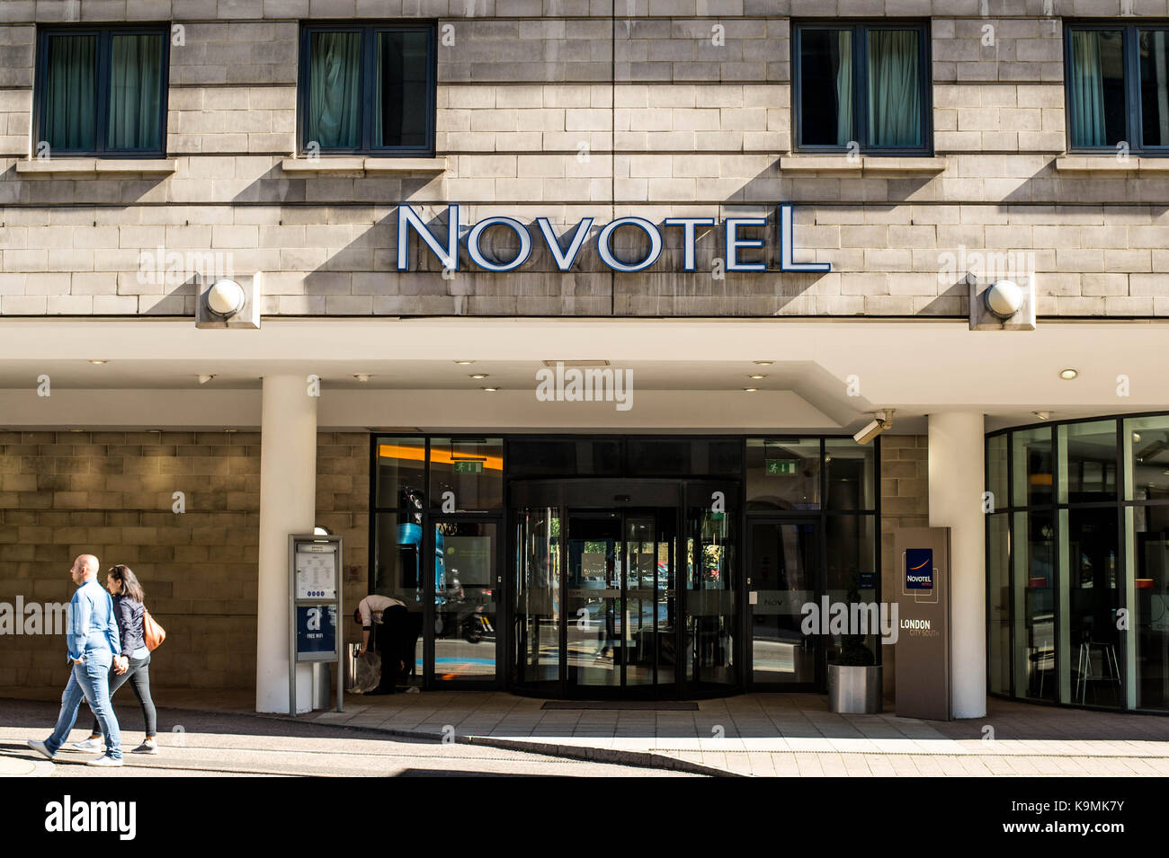 Accor Hotels Novotel Hotel Southwark Bridge Road London United Kingdom Stock Photo