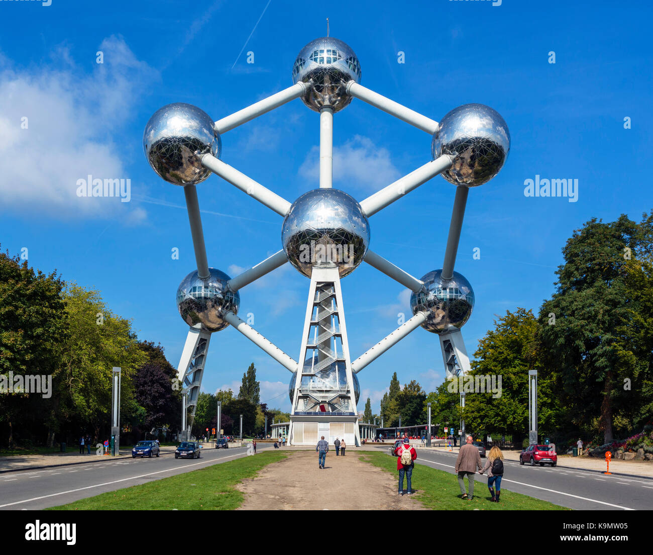 Atomium, Brussels, Belgium Stock Photo