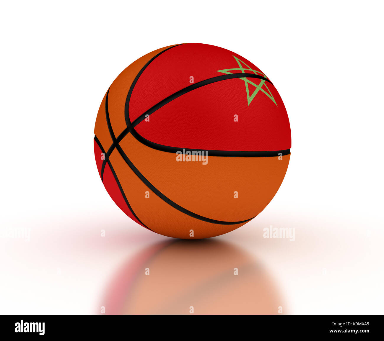 Moroccan Basketball Team (isolated with clipping path Stock Photo - Alamy