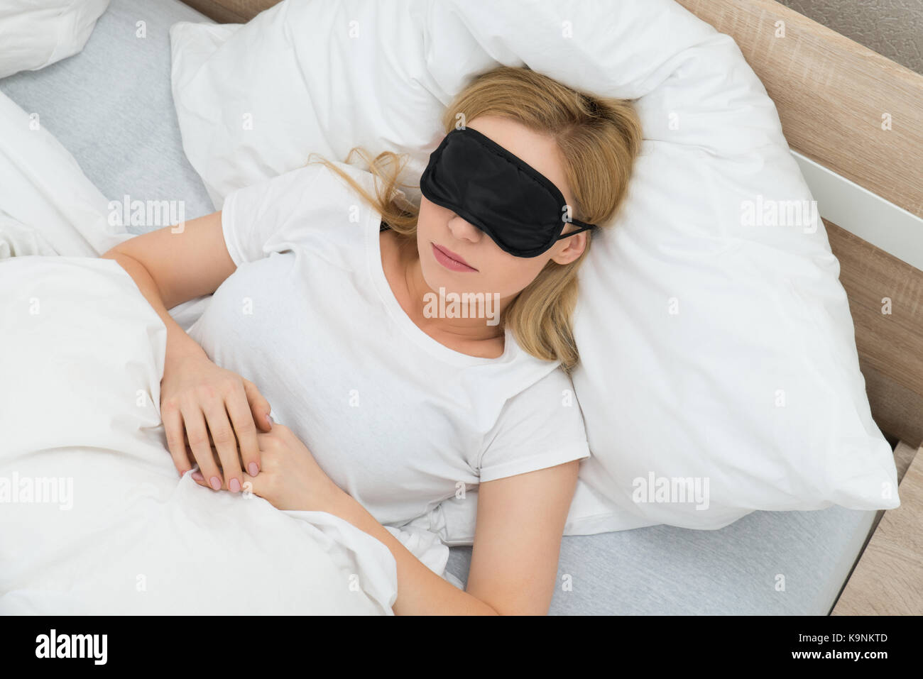 Woman sleeping mask hires stock photography and images Alamy