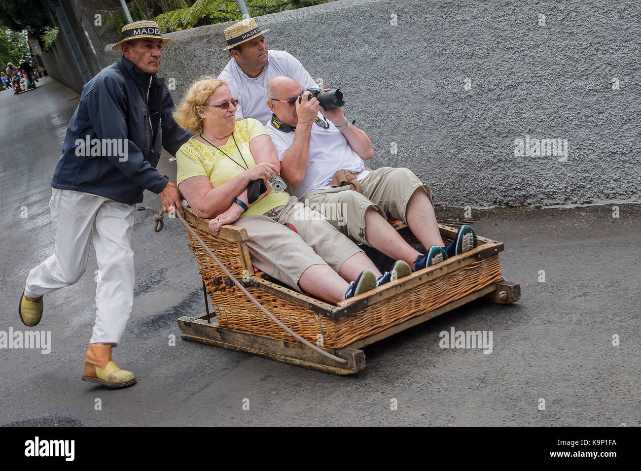 Carreiros do Monte, Wicker Toboggan Sled Ride from Monte to Funchal