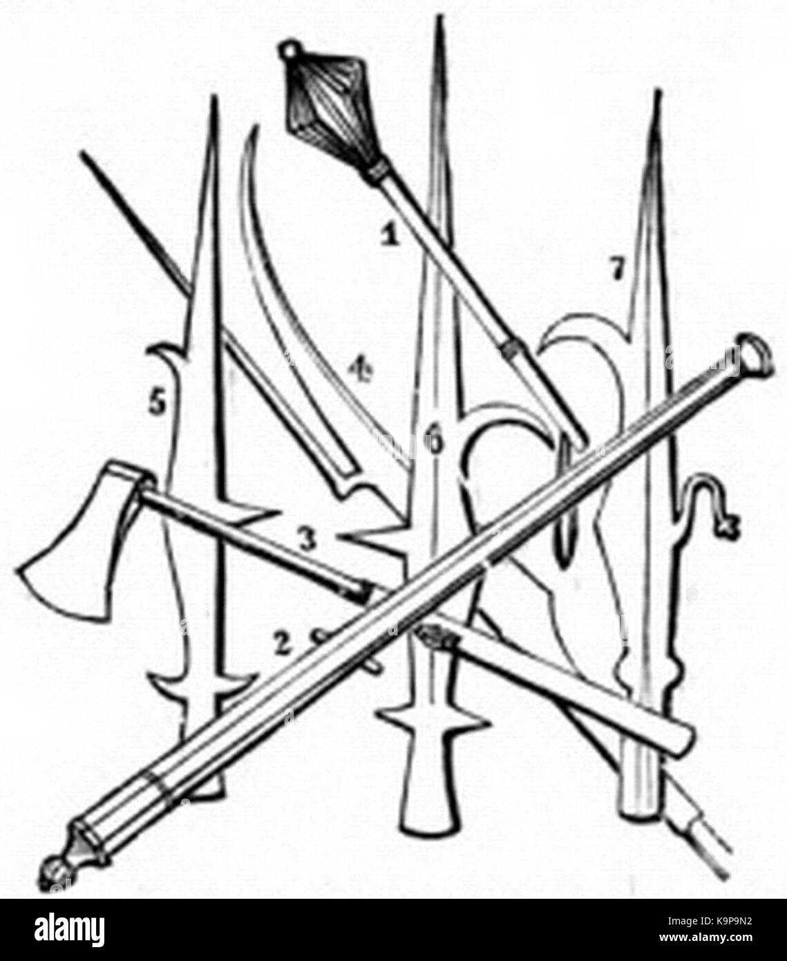 Battle axe Black and White Stock Photos & Images Alamy