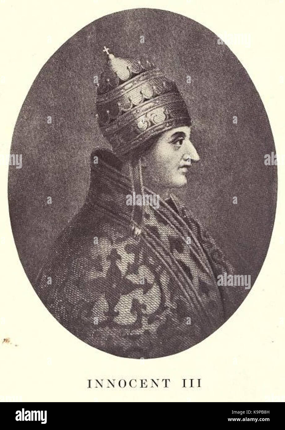 Pope Innocent III Stock Photo