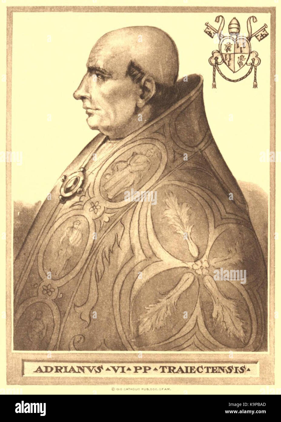 Pope Adrian VI Stock Photo Alamy