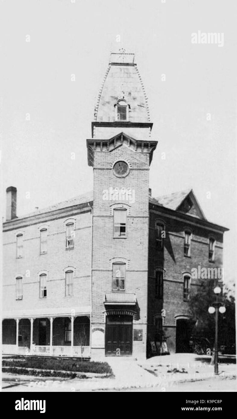 Premier hotel de ville de Chicoutimi Stock Photo Alamy