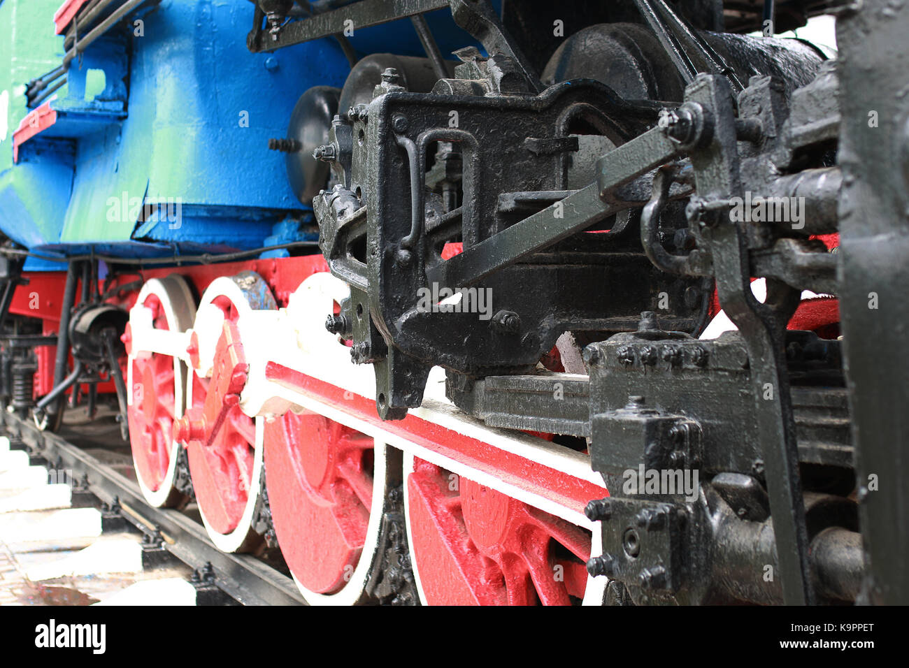 Old Train Parts High Resolution Stock Photography and Images Alamy