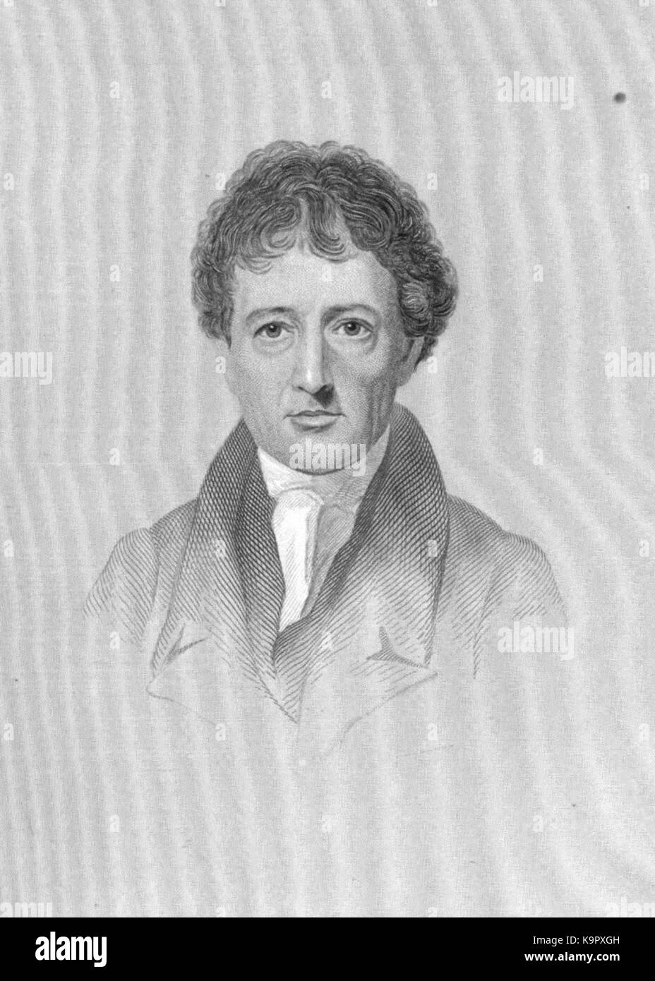 Portrait of Charles Lamb Stock Photo