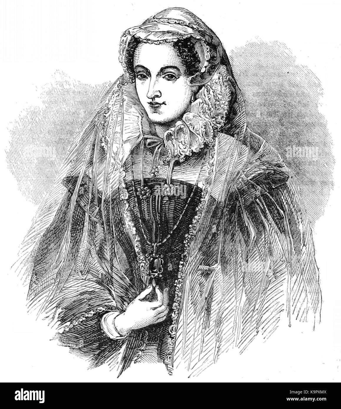 P414 Mary Queen of Scots Stock Photo Alamy