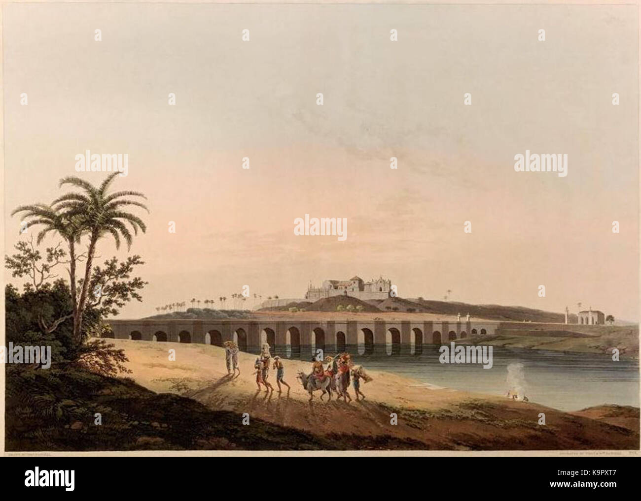 Orient Image An illustration from 'Oriental Scenery Part 2,' depicting a scene from ...
