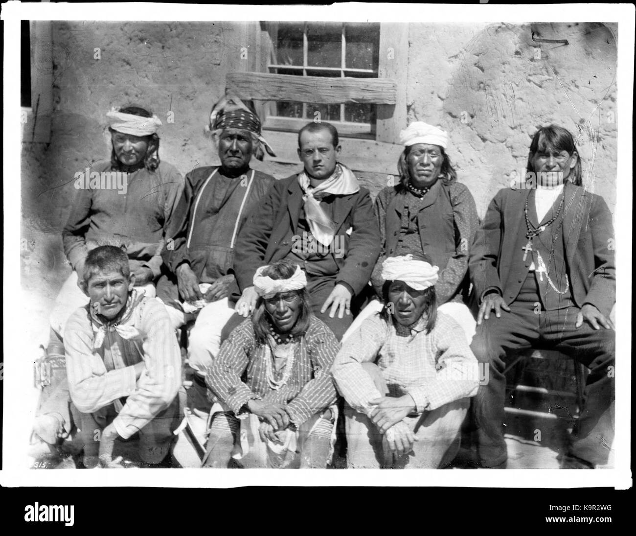 Padre Caciques, Governor Eusebius, and the Council, Pueblo, ca