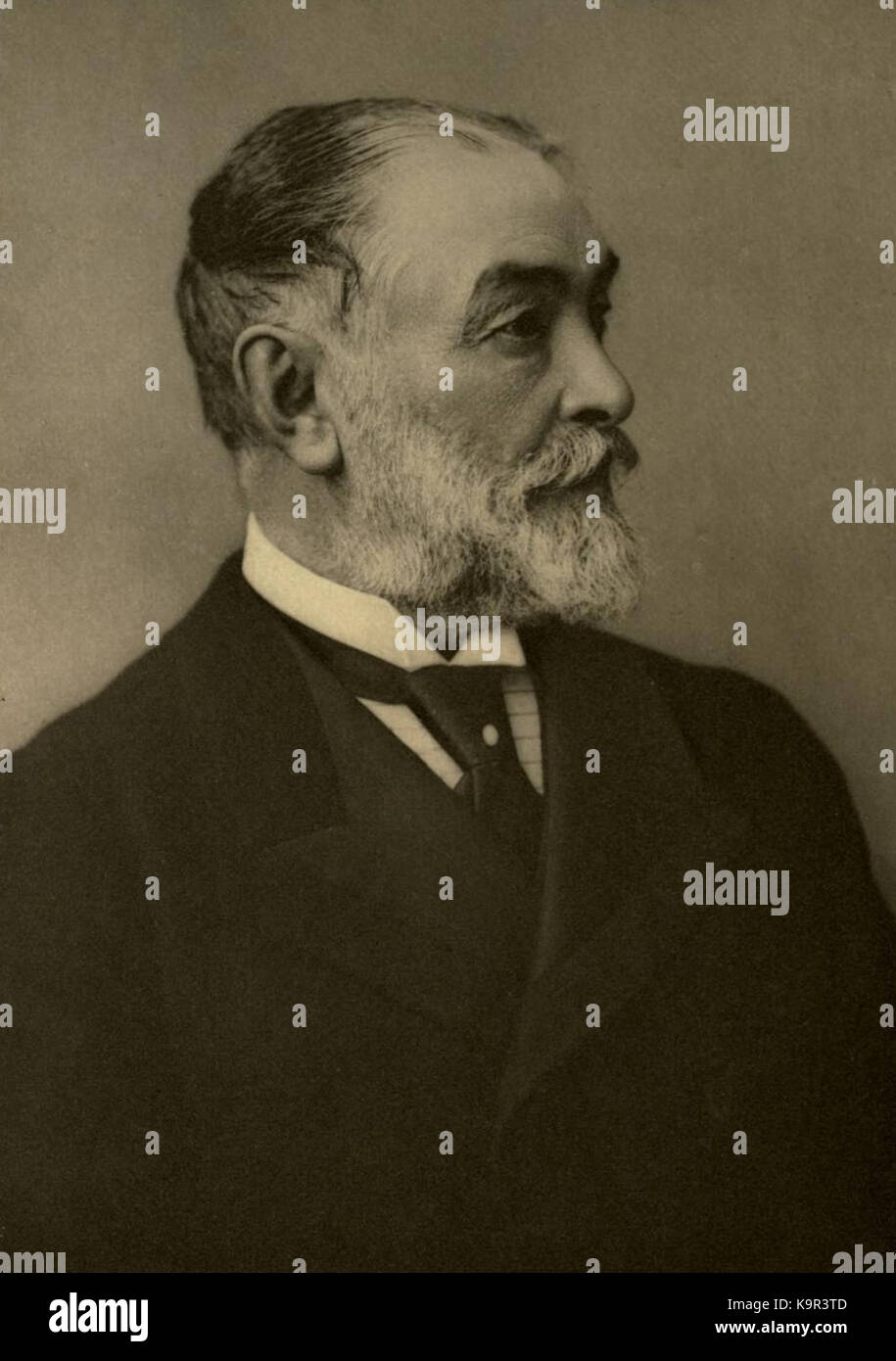 Freels Harrison Photo of Frederic Harrison Stock Photo - Alamy