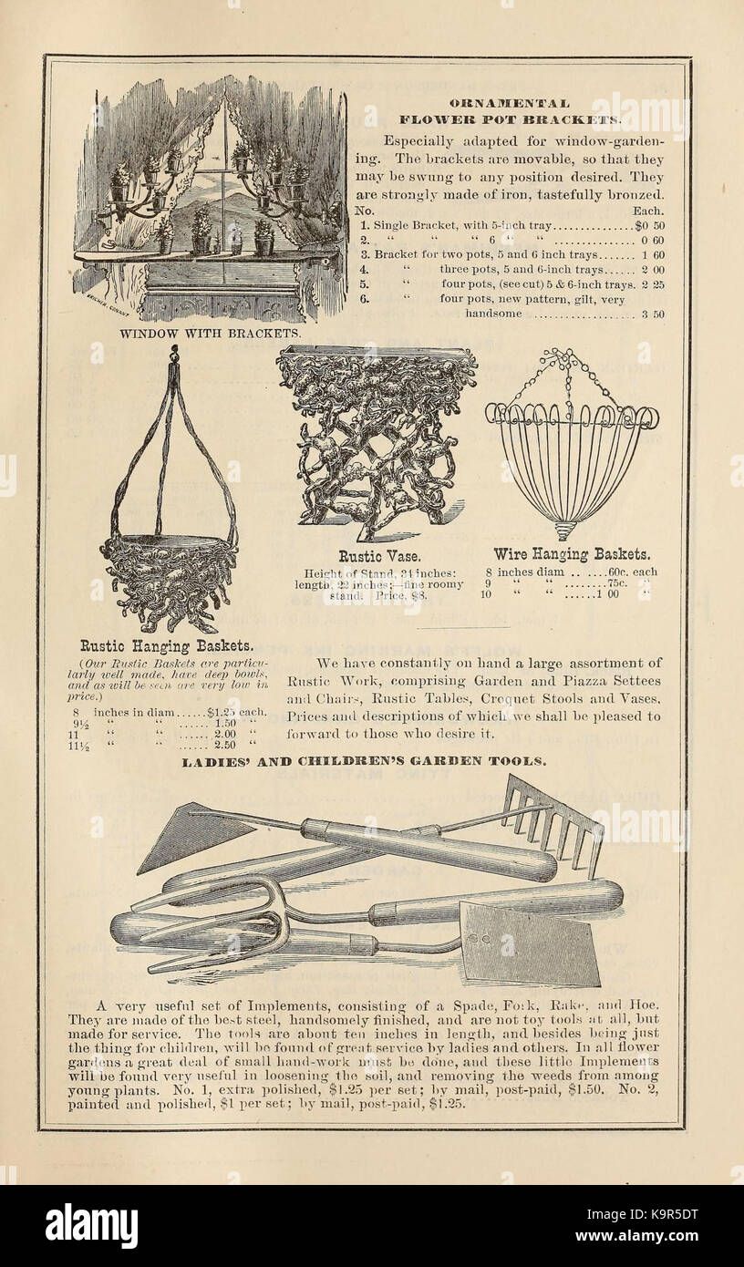 Peter Henderson and Co's seed catalogue (16249382088 Stock Photo Alamy