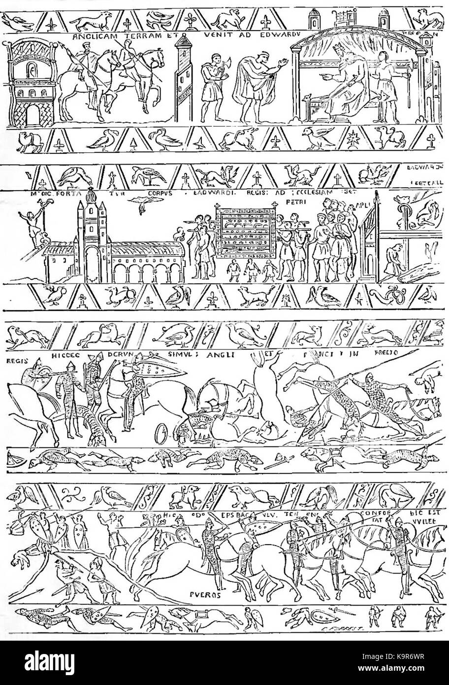 Bayeux Tapestry Stock Photos & Bayeux Tapestry Stock Images Alamy