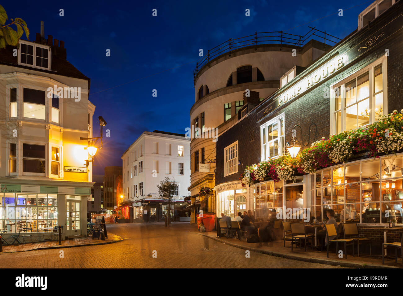 The Pump House pub in Brighton Lanes, East Sussex, England. Stock Photo