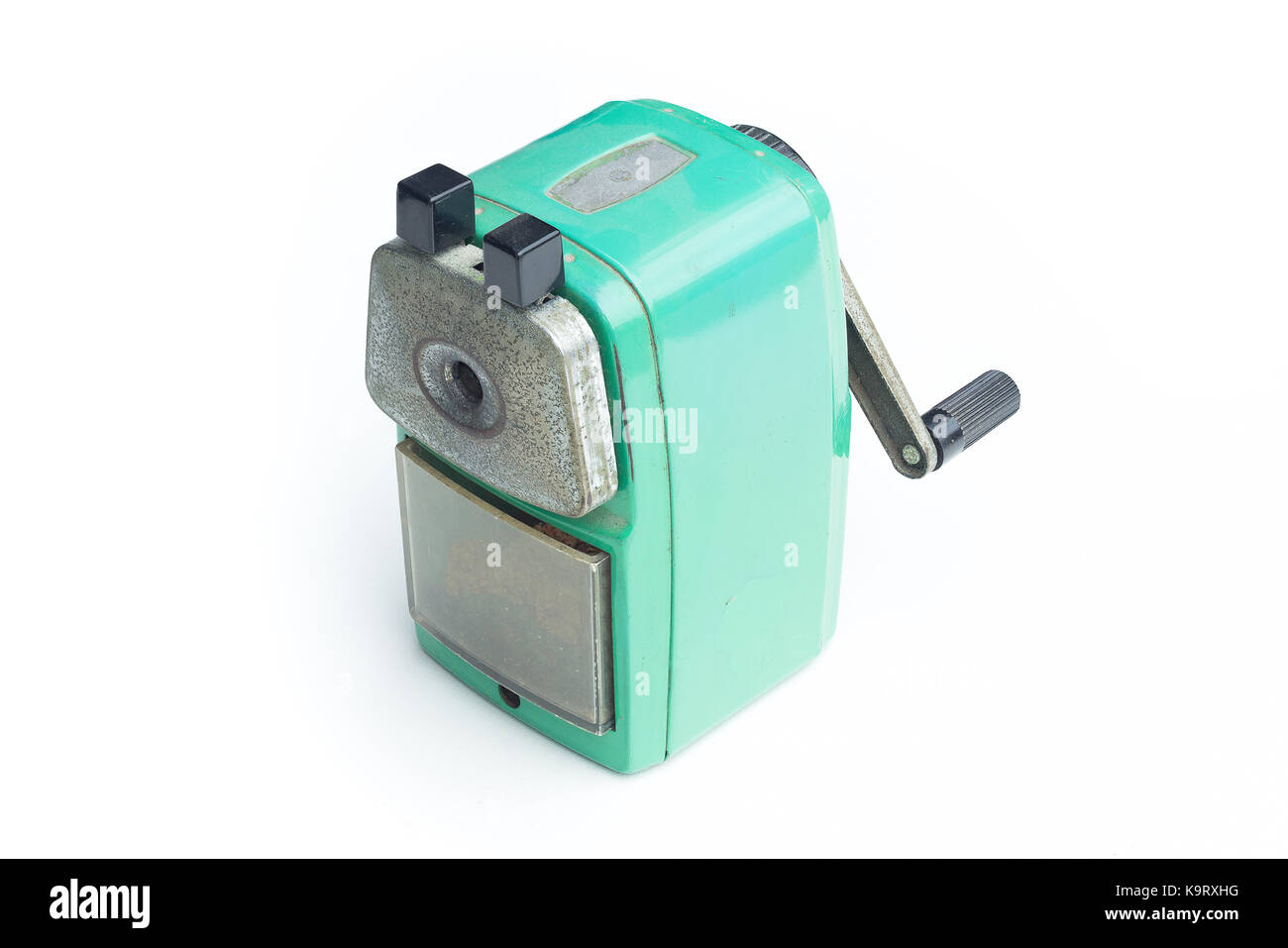 sharpener of pencil isolated on white background Stock Photo - Alamy