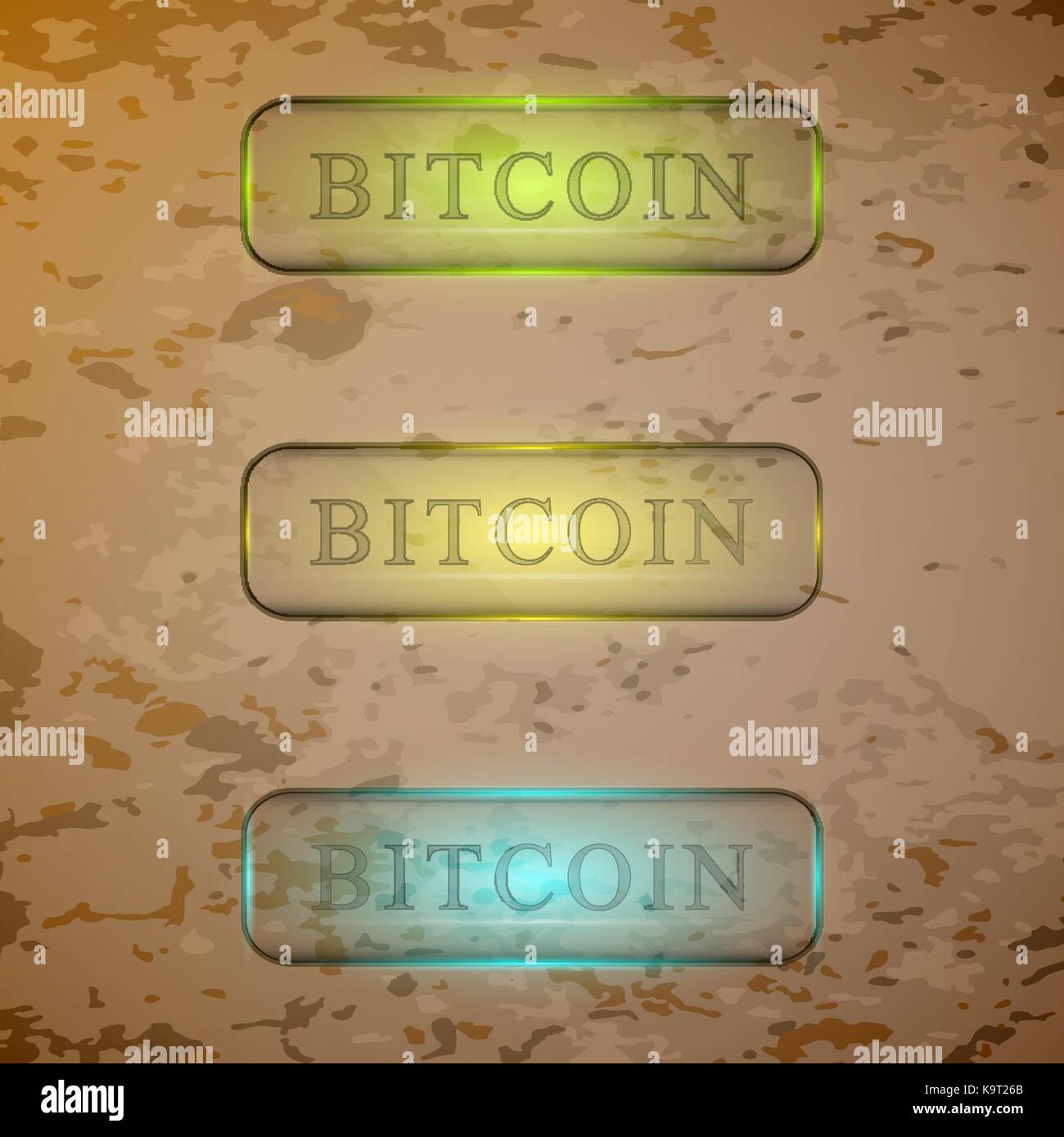 The vector set of transparent buttons for you business Stock Vector ...