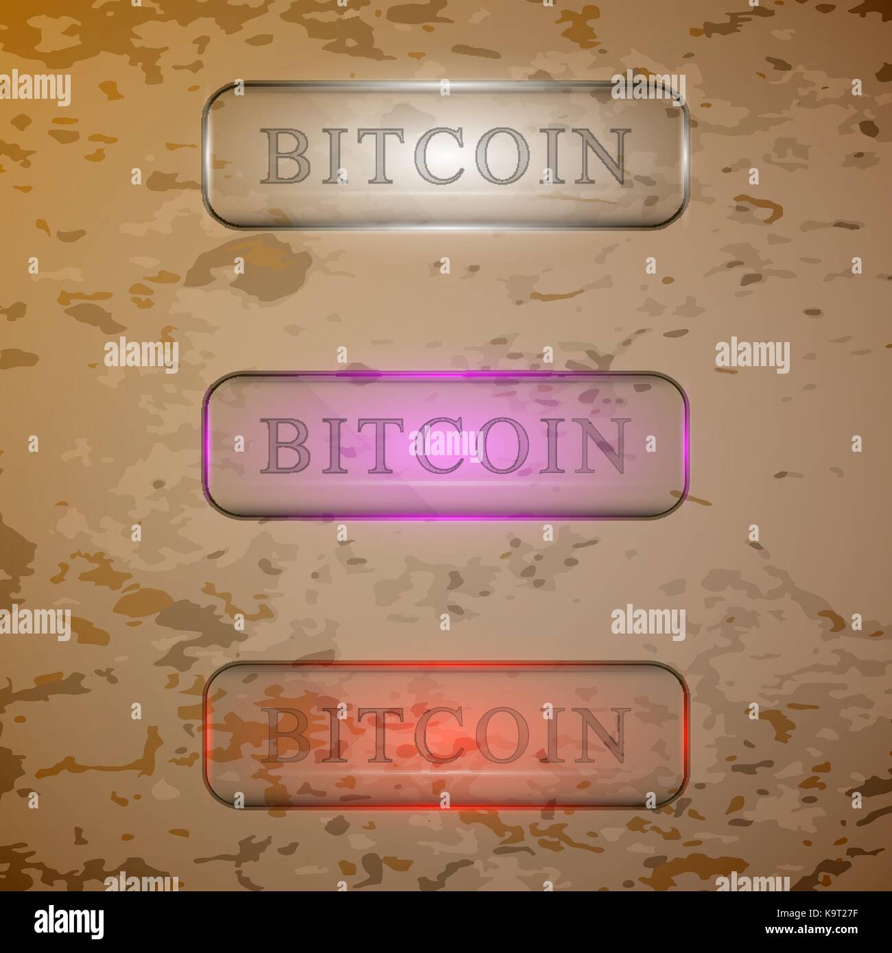The vector set of transparent buttons for you business Stock Vector ...