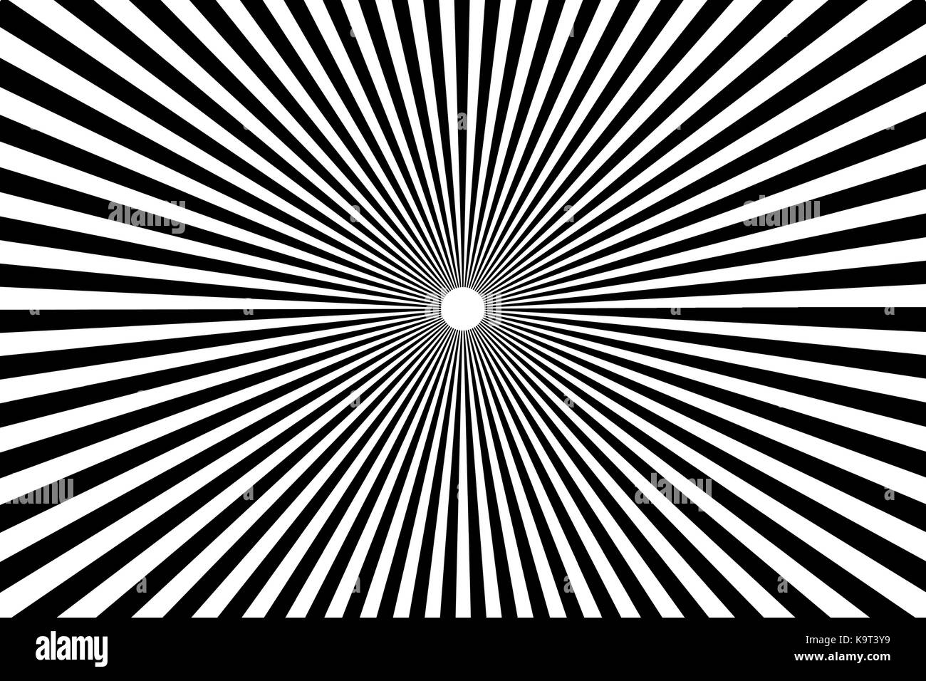 Striped colorful abstract background, Symmetric rays - vector pattern ...