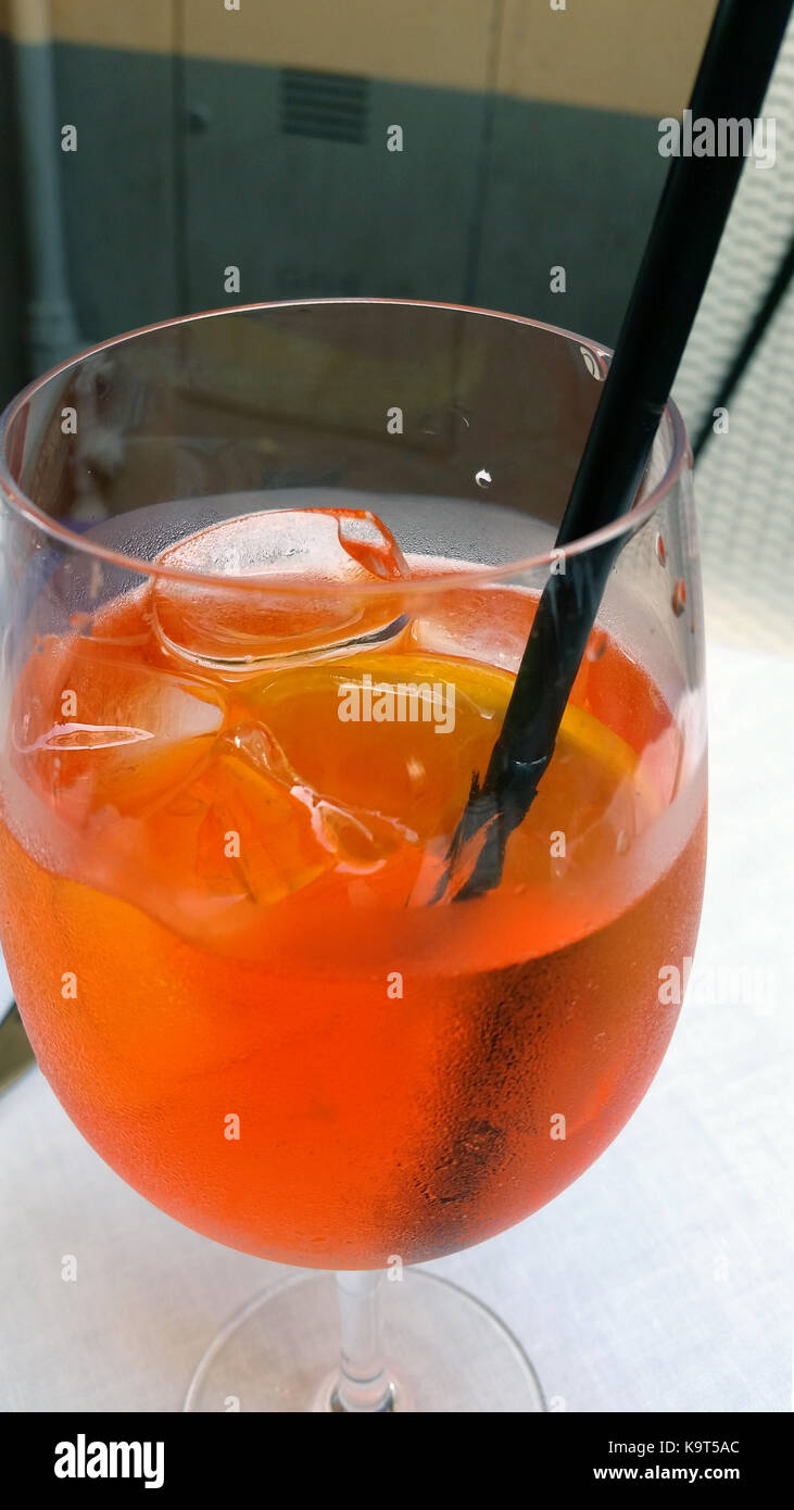 Spritz or Spritz Veneziano is a wine-based cocktail served as an ...