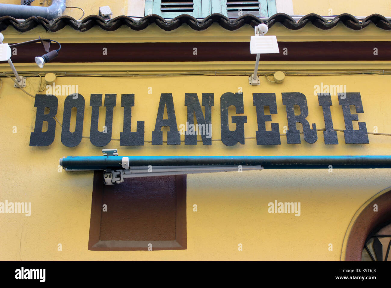 Boulangerie patisserie shop front in hires stock photography and