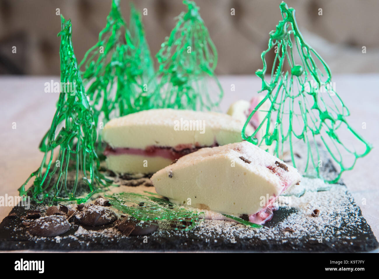 New year ice cream Stock Photo Alamy