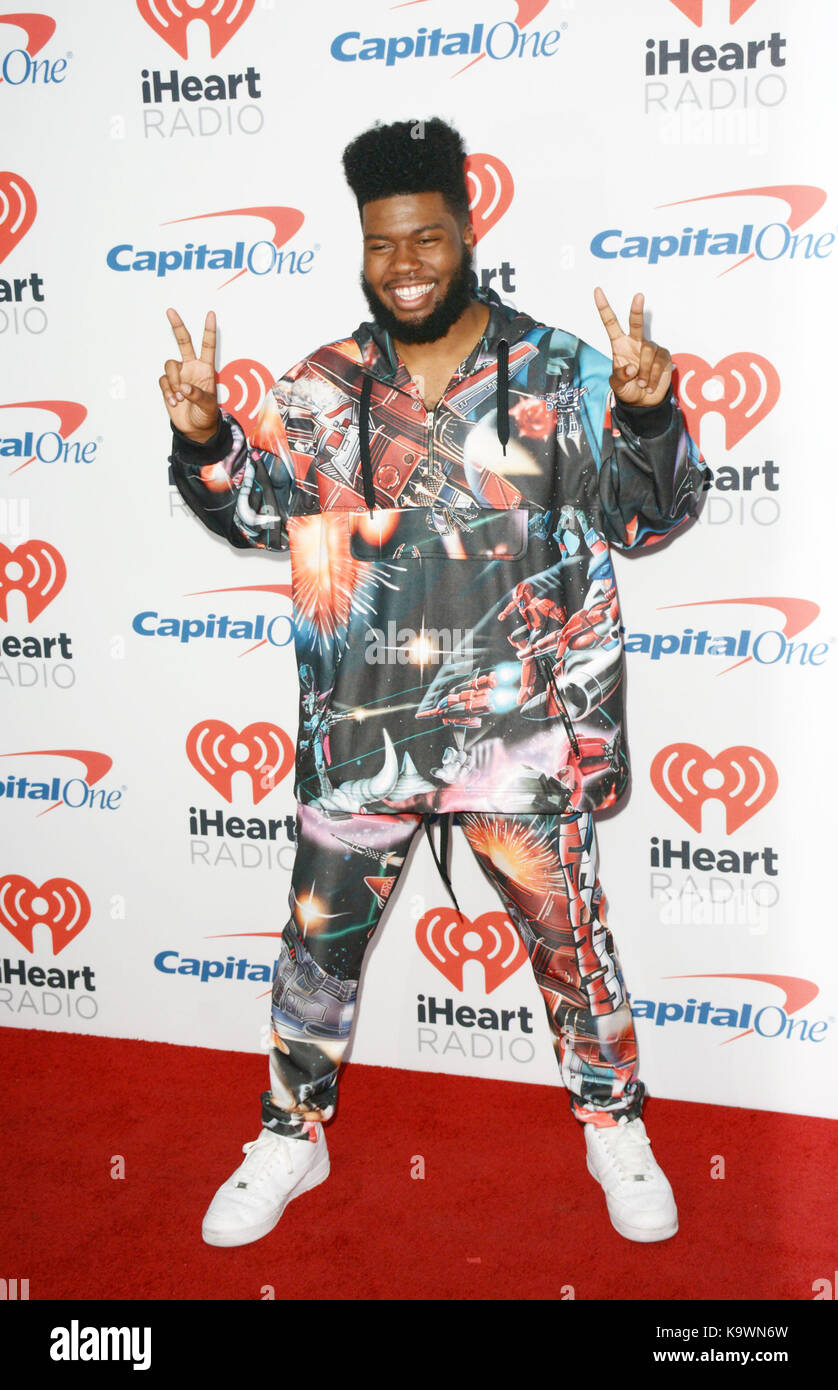 Las Vegas, Nevada, USA. 23rd Sep, 2017. Singer Khalid attends the 2017