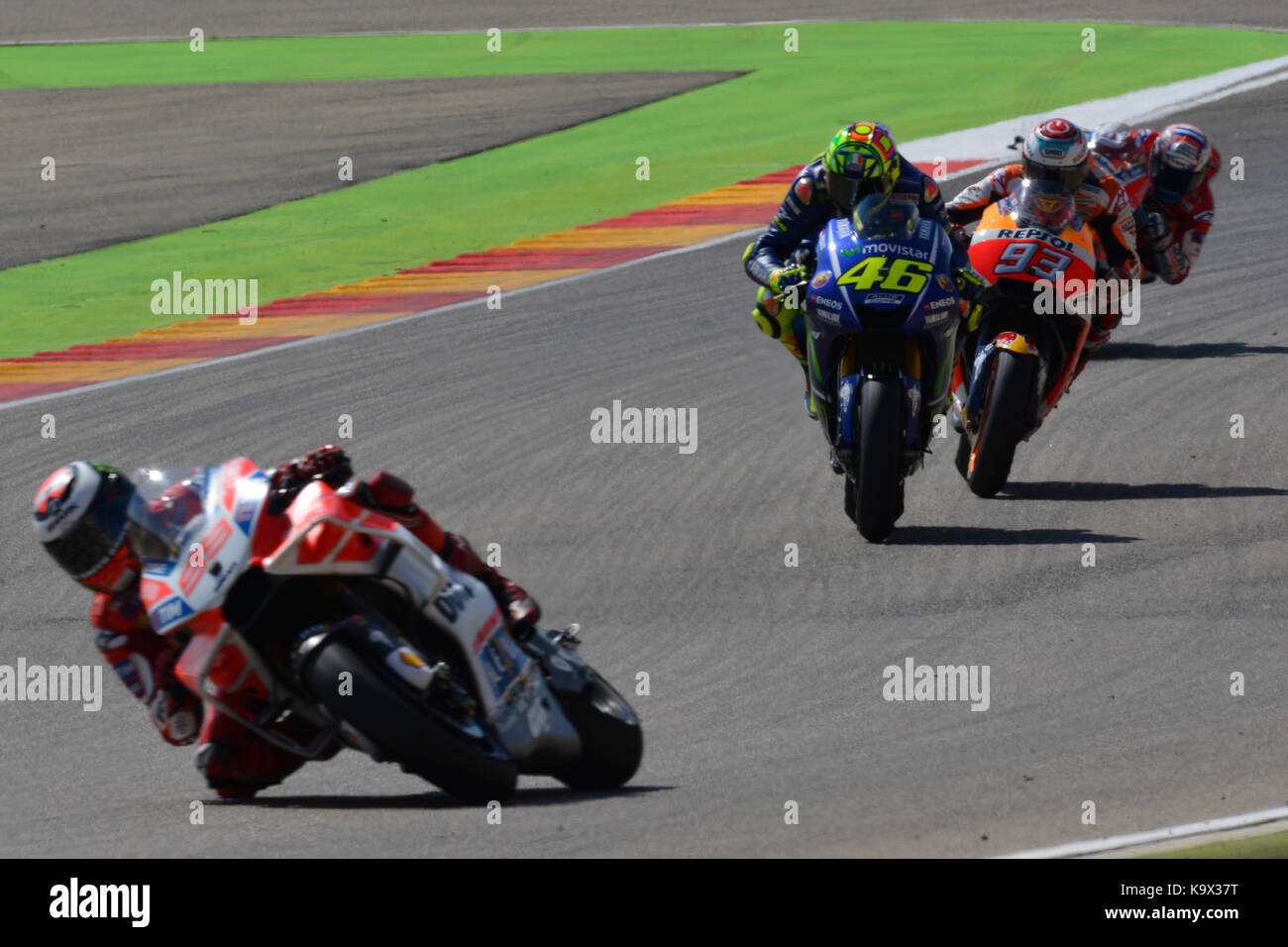 Marc marquez valentino rossi hi-res stock photography and images - Page 2 -  Alamy