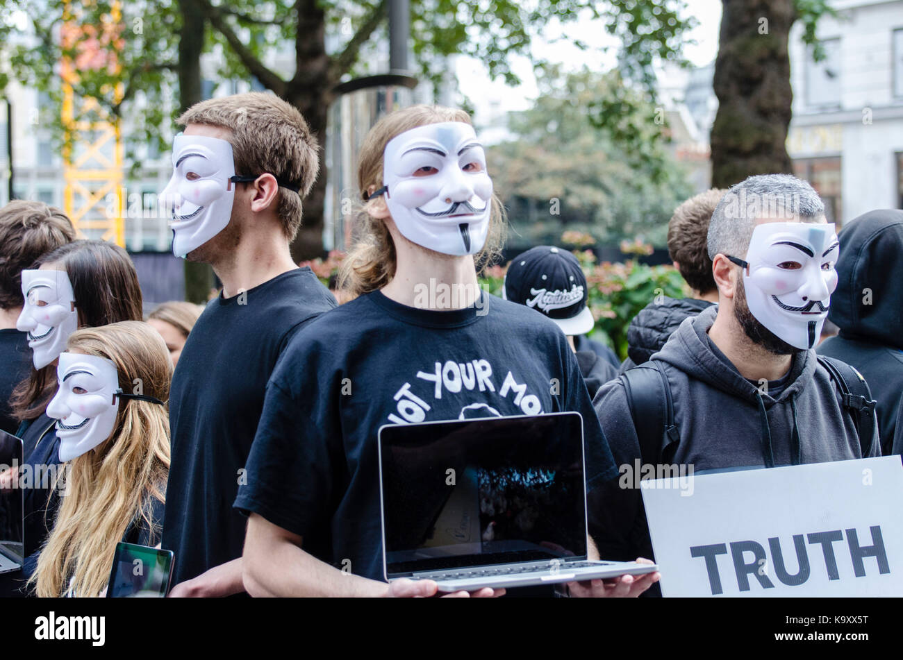 Anonymous for the voiceless hi-res stock photography and images - Alamy