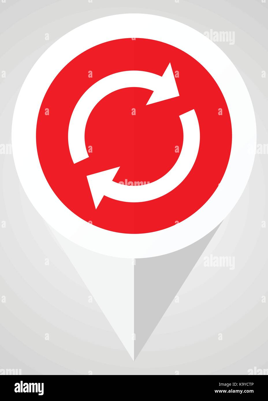 Map refresh Stock Vector Images - Alamy