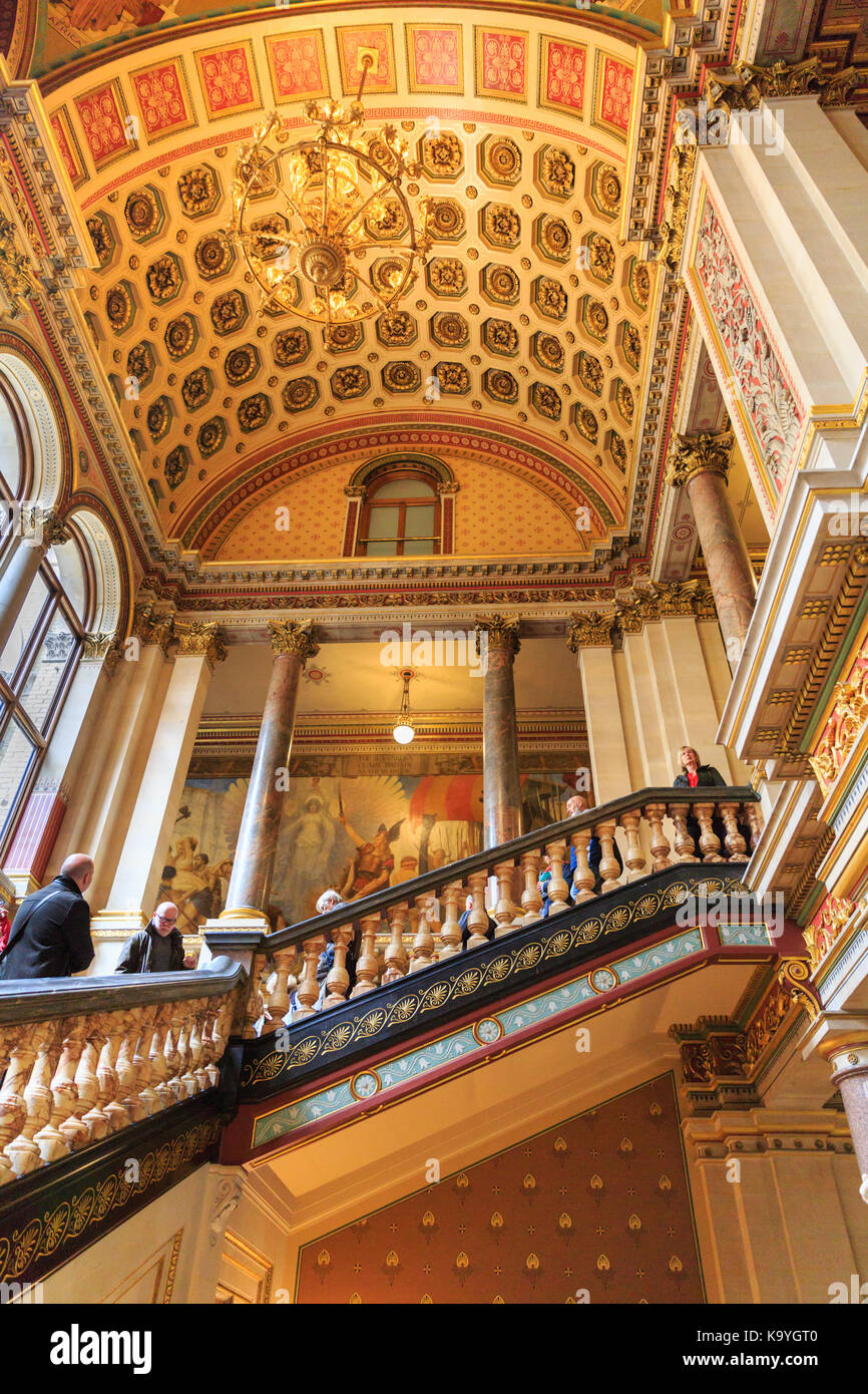 The Grand Staircase of he Foreign and Commonwealth Office, designed by ...