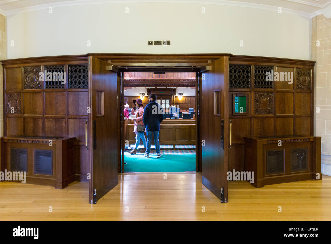 Courtroom Interior Architecture High Resolution Stock Photography and