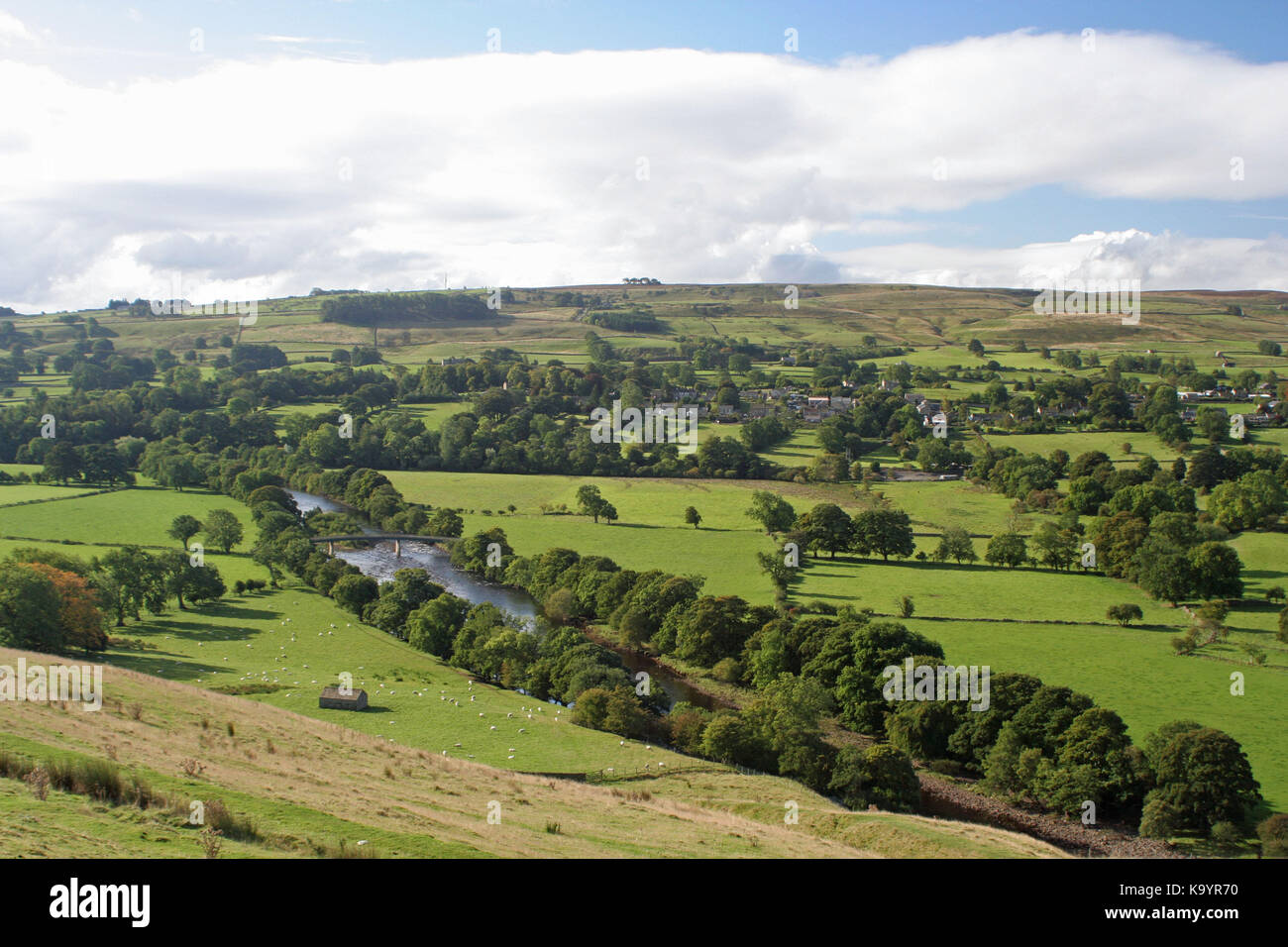 River Tees Stock Photo