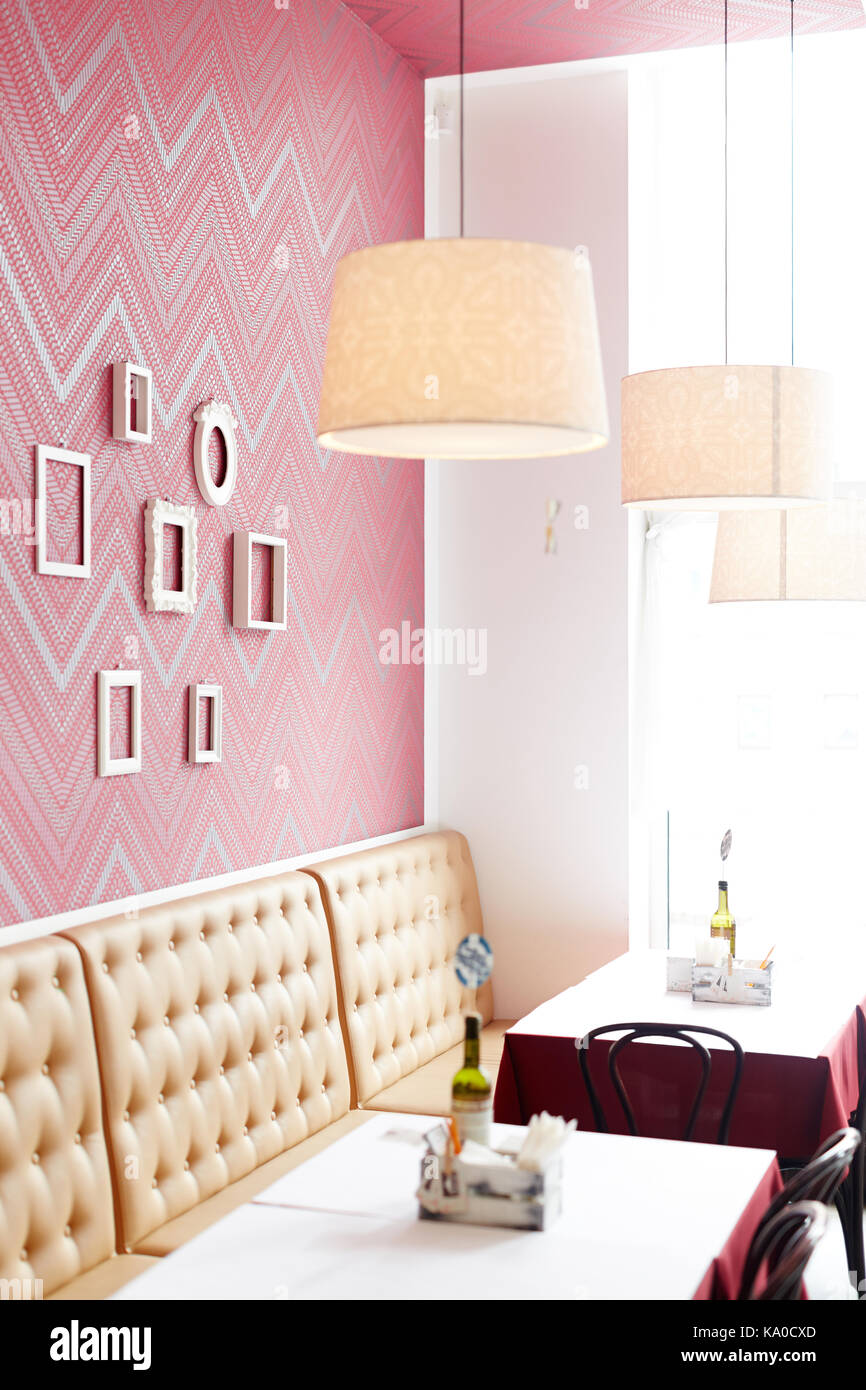 Vintage cafe Stock Photo