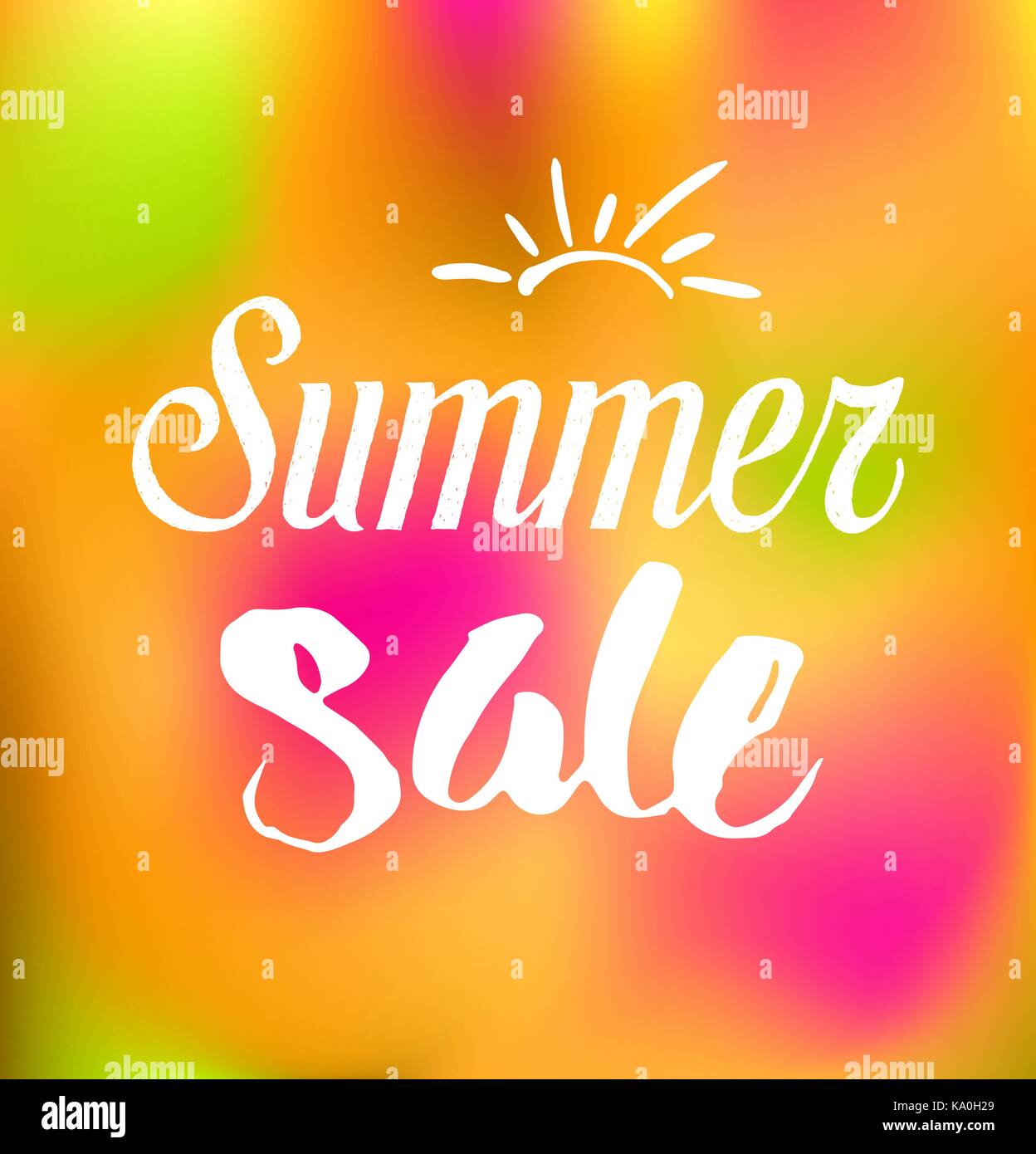 summer sale background Stock Vector Image & Art - Alamy