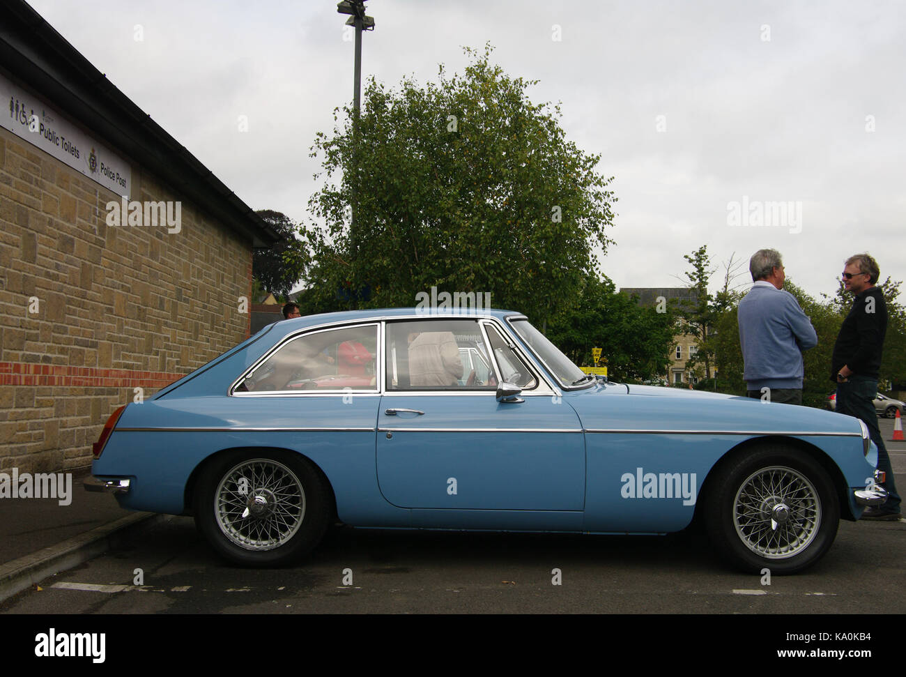 Classic car, Frome, Somerset, UK Stock Photo Alamy