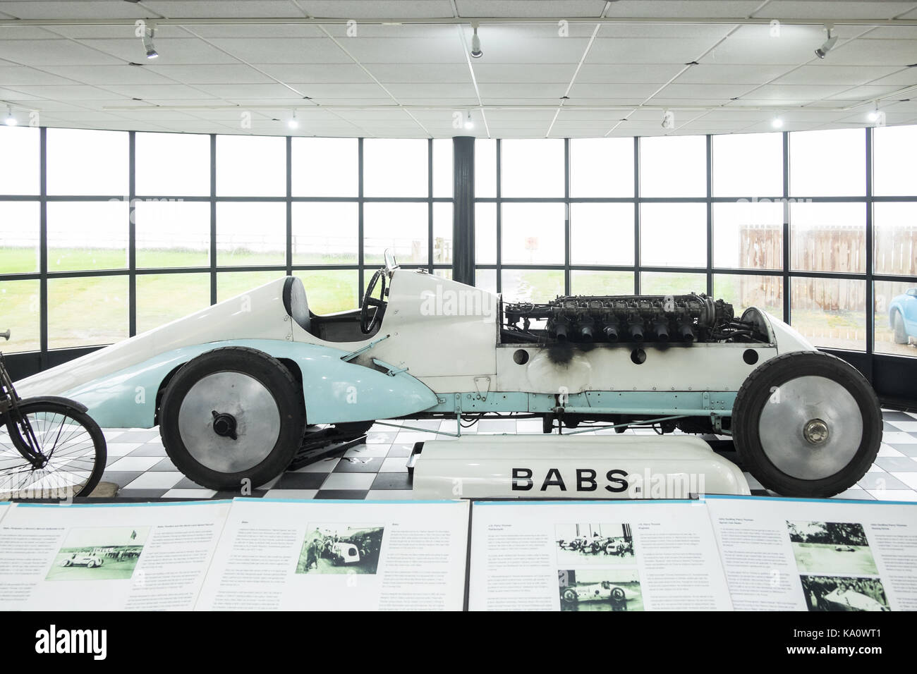 Famous,refurbished,land,speed,record,holder,Babs,car,at,Museum of Speed